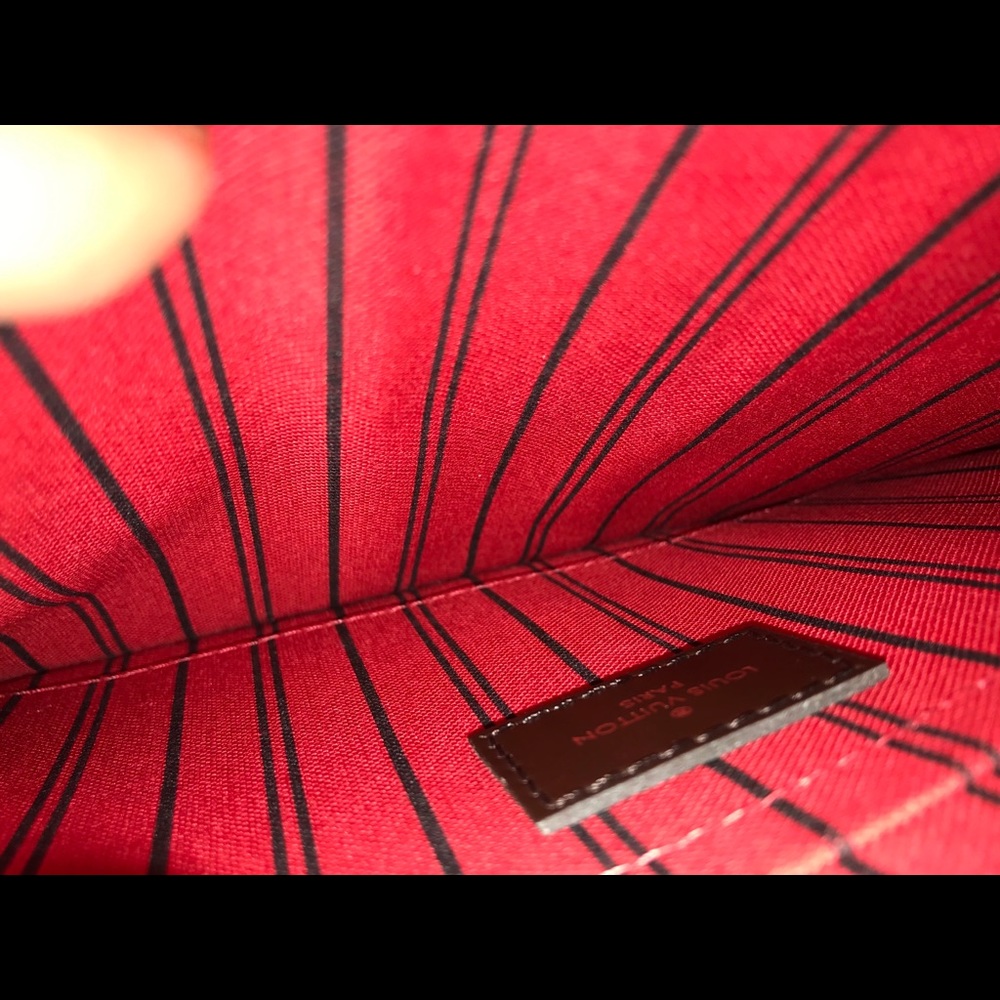 Louis Vuitton Neverfull Pochette / Wristlet Damier - Picture 7 of 8